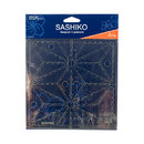 "Лист конопли" шаблон для вышивки Сашико (Sashiko)