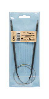 Спицы круговые d 5.0 мм 60 см (леска метал.проволока с пластиковой обмоткой) "Gamma" арт.MKF