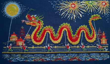 Китайский дракон (30*17 см)