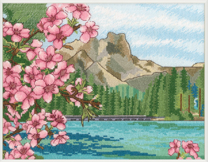 Горное озеро (24*18,5 см)