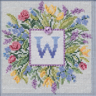 Цветочная монограмма (Floral Monogram (2026)) (13.2*13.2 см)