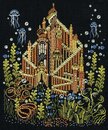 В глубинах океана (39*43 см) (декоративные стежки/шовчики)